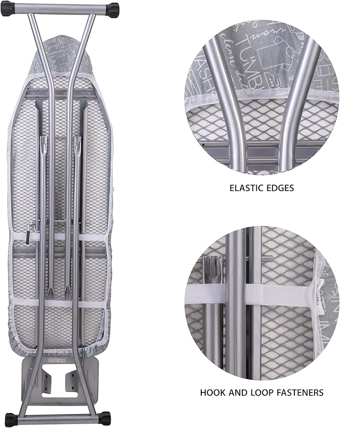 Simplify Ironing Board Cover | Scorch Resistant | Cotton | Thick Padding | - Image 5