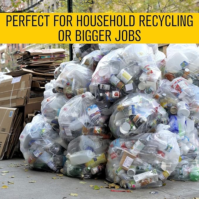 Ultrasac - Recycling Bag, 45 Gallon, 1.1 Mil - Image 4