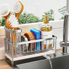 Cisily Sponge Holder for Kitchen Sink, Sink Caddy Organizer by CISILYHOMELIFE