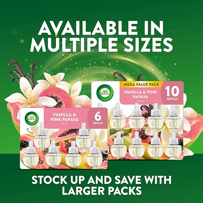 Air Wick Scented Oils 0+5 Vanilla & Pink Papaya​ - Image 6