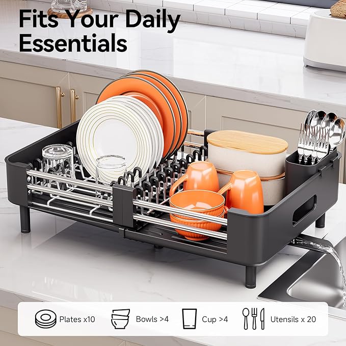 Stainless Steel Dish Drying Rack - Image 2