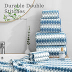 8 Piece Bathroom Towel Set |2 Oversized Bath Towels, 2 Hand Towels, 4 - Image 6
