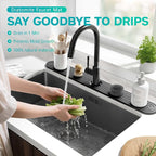 Stone Faucet Mat for Kitchen Sink – Diatomite Fast-Drying Stone Tray, Faucet - Image 5