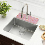 Kitchen Sink Splash Guard 2 PCS 30 Inch Sink Faucet Mat Splash Guard - Image 6