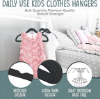 50 Premium Kids Velvet Hangers - Image 6