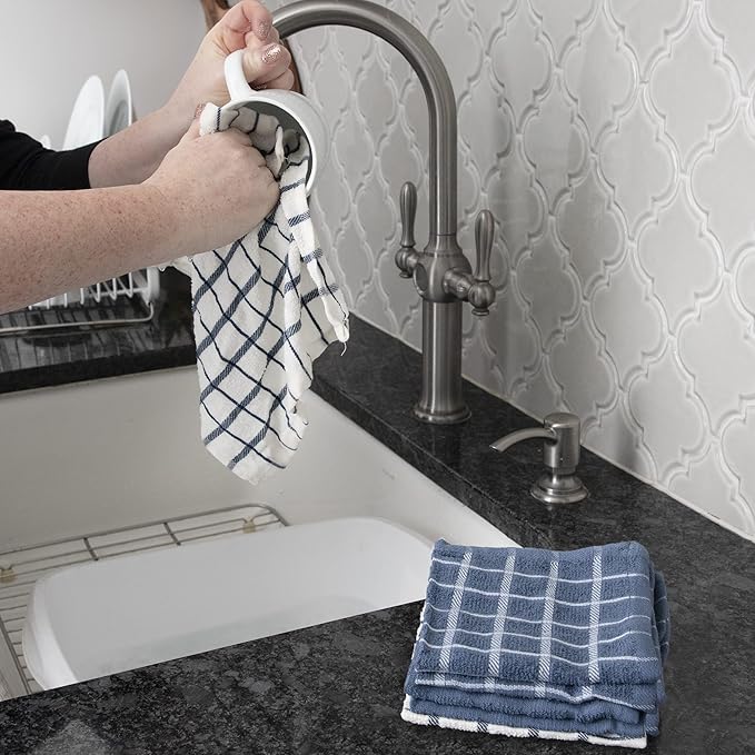 Ritz Premium 3-Pack Kitchen Towel & 6-Pack Dish Cloth Set - Image 5
