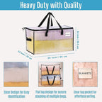 VENO 2 Pack Moving Bags, Comforter and Blanket Storage Bags - Image 5