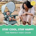 Baby Delight Go with Me Venture Portable Chair | Indoor and Outdoor | Sun Canopy | 3 Child Growth Stages | Garden Green - Image 5