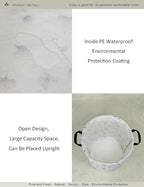 Round waterproof laundry basket, laundry Hampers - Image 4