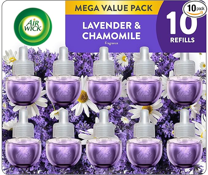 Air Wick Plug in Scented Oil Refill, Lavender & Chamomile, Air Freshener by AirWick