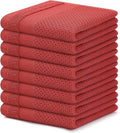 Homaxy 100% Cotton Dish Cloths, 8 Pack by Homaxy