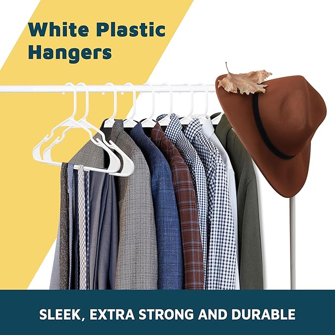 Lifemaster Plastic Clothes Hanger Set - Image 9