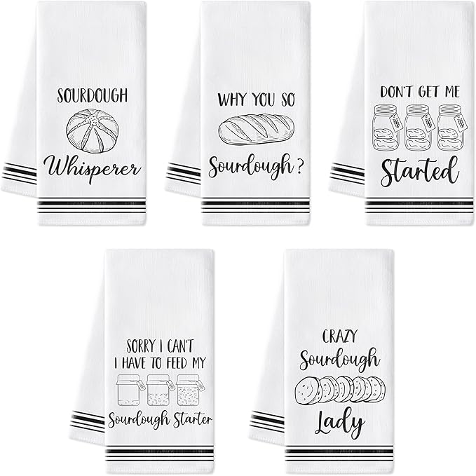 R HORSE Funny Kitchen Dish Towels by RHORSE