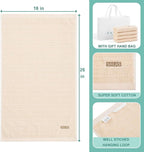 SALAS Kitchen Dish Towels, Bulk Cotton Kitchen Hand Towels, 390 GMS Plaid Dish - Image 2