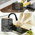 23Inch Sink Splash Guard – Extended Length & Tall Silicone Kitchen Sink Splash - Image 4