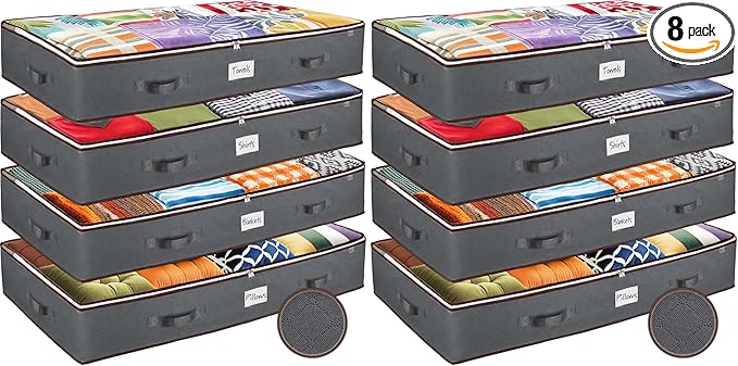Under Bed Storage Bins by ZOBER