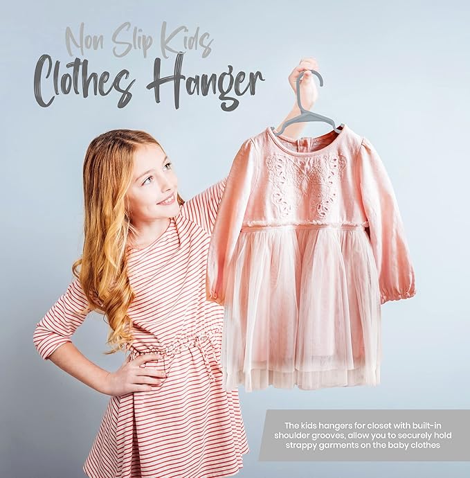 Utopia Home 60 Pack Kids Hangers - Image 7