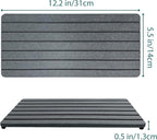 2 PCS Water Absorbent diatomite Coasters, Stone Drying mat - Image 3