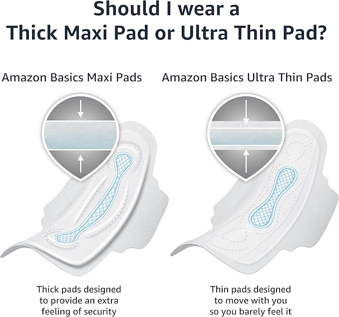 Amazon Basics Thick Maxi Pads - Image 5