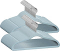 50 Premium Kids Velvet Hangers by TECHZOO