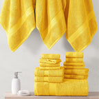 LANE LINEN 100% Cotton Bath Towels Set - Image 7