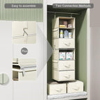 Vailando 6-Shelf Hanging Closet Organizer - Image 6