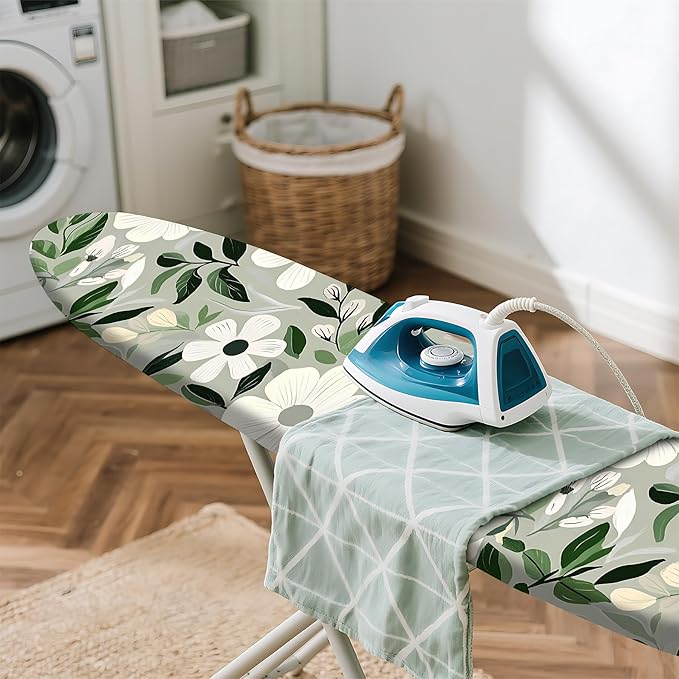 Floral Ironing Board Cover, Standard Size Cotton Iron Board Covers - Image 6