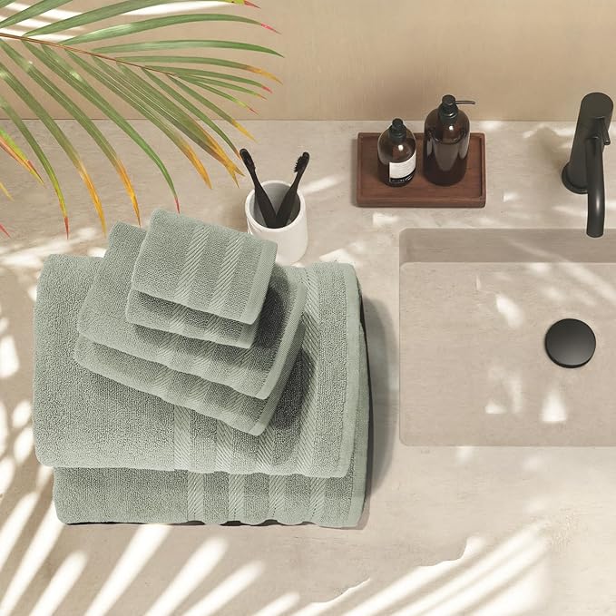 Hearth & Harbor Bath Towels for Bathroom - Image 3