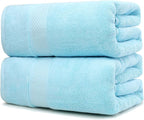 Fluffy Cotton Bath Towels Set650GSM, 2-Piece Set, Thickened and Enlarged - Image 6