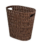 PINXIURY Wicker Trash Can, Watse Basket, Woven Bathroom Trash Can by PINXIURY