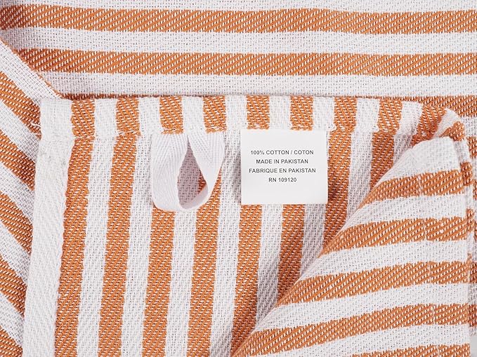 KAF Home Premium Kitchen Towels, Large 100% Cotton, Flat & Terry Absorbent Dish - Image 3