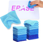 Tanlade Microfiber Cleaning Cloth 6"x6" Cleaning Rags Reasonable Kitchen Towels by Tanlade