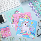 Sinmoe 20 Pcs Microfiber Cleaning Cloth Cute Unicorn Design Microfiber Soft - Image 3