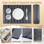 2 PCS Quick Dry Stone Dishes Mats - Image 3