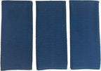 Serafina Home Royal Nautical Blue Kitchen Hand Dish Towels: Oversized 28" x 18" - Image 7