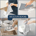 LANE LINEN Kitchen Towels & Dishcloths Set - Image 4