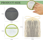 Chloven Reusable Cotton Rounds 16 Pack - Image 4