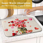 Valentine's Day Dish Drying Mat - Image 7