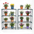 Panana 4 Tier Garden Greenhouse Steel Staging Shelving Plant Stand Garden Shelving Unit Garage Storage Racking, 2 Pack Plant Racks by Panana