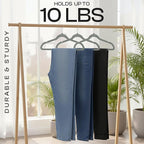 Utopia Home Velvet Hangers 100 Pack – Luxury Non-Slip Slim Pant & Coat Hangers - Image 5