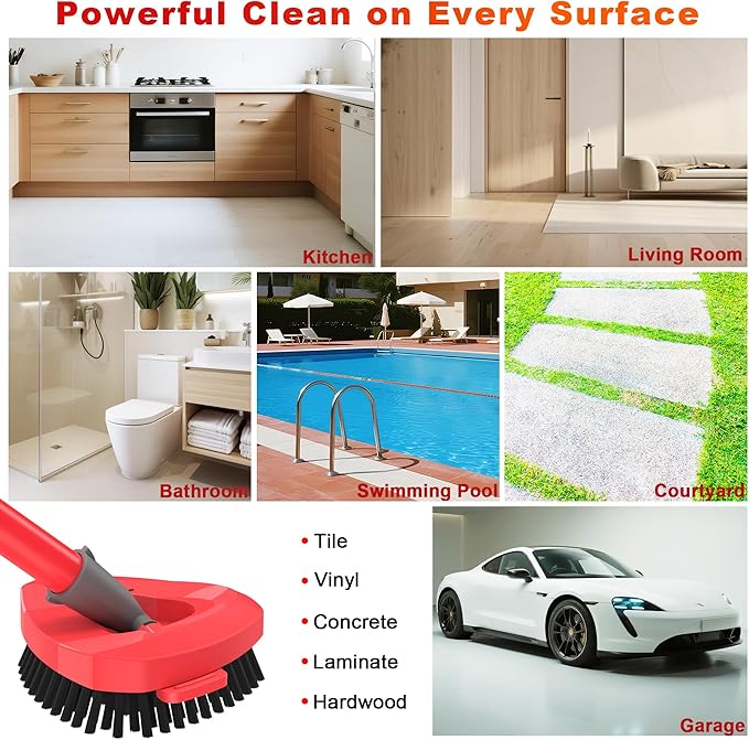 Upgraded Triangle Scrub Brush Head - Image 5