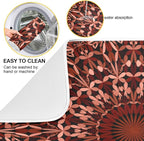 Super Absorbent Dish Drying Mat, Microfiber Fast-Drying Dish Mat, Kitchen Dish - Image 2