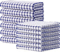 Kitinjoy Cotton 12 Pack Kitchen Towels and Dishcloths Sets, 16 x 25 Inch & 12 X by Kitinjoy