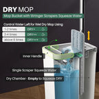 JOYMOOP Mop and Bucket with Wringer Set, Wet Dry Mop - Image 3