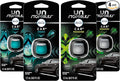 Febreze Car Air Fresheners, Unstopables Fresh & Paradise Scents, Odor Eliminator by Febreze