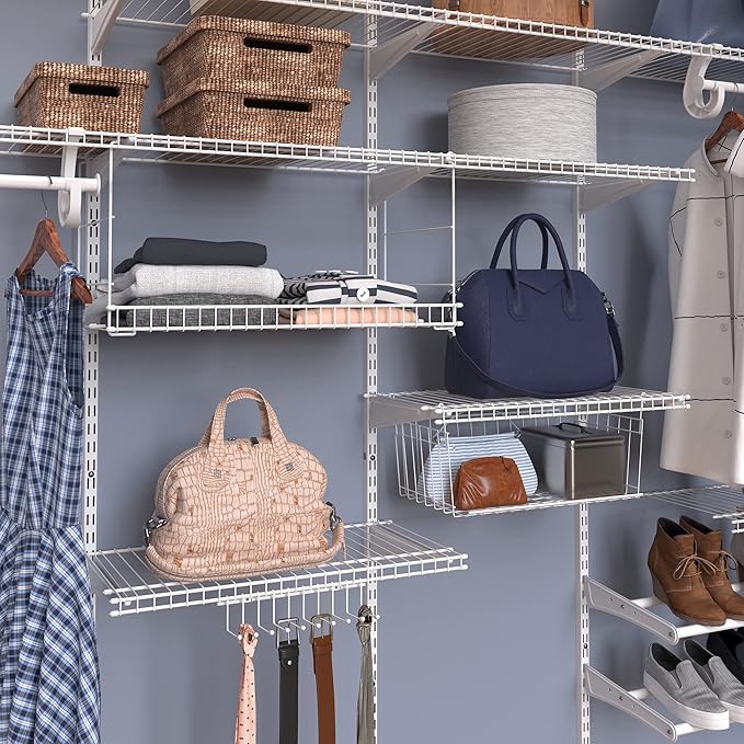 ClosetMaid Wire Hanging Shelf Basket - Image 3