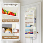 1 Pack Over The Door Organizer, Hanging Storage Organizer - Image 4