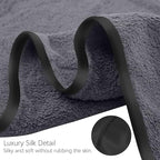 TENSTARS Silk Hemming Bath Towels - Image 6