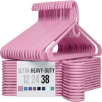 NEATERIZE Ultra Heavy Duty Plastic Clothes Hangers by Neaterize