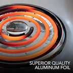 Round Electric Stove Burner Covers 6 Inch and 8 Inch Disposable Stove Top - Image 5